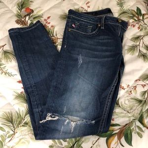 Vigoss Studio Distressed Ankle Jeans